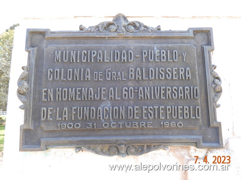 Foto: Coronel Baldissera - Sesenta aniversario de la fundacion - General Baldissera (Córdoba), Argentina