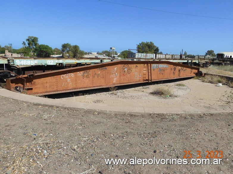 Foto: Estación San Antonio Oeste - Mesa Giratoria - San Antonio Oeste (Río Negro), Argentina