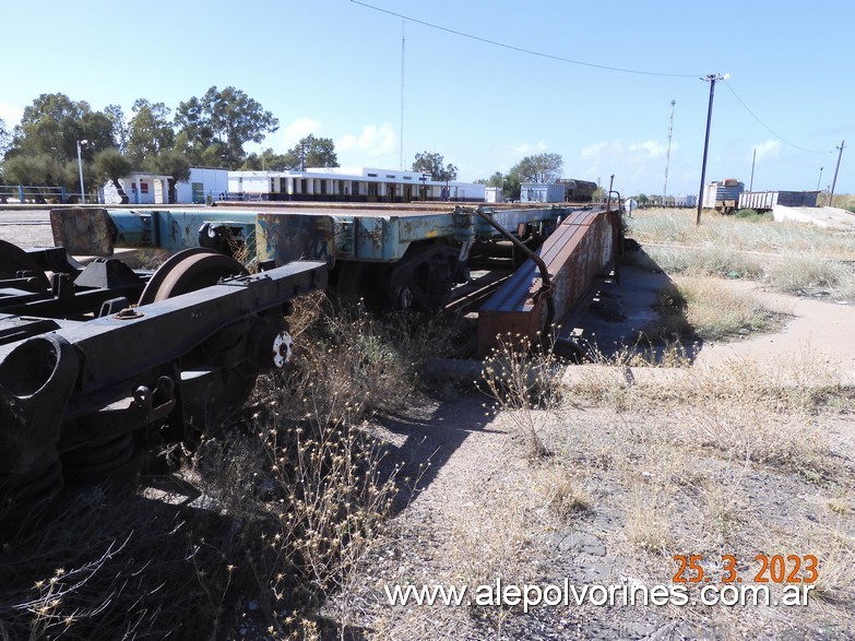 Foto: Estación San Antonio Oeste - Mesa Giratoria - San Antonio Oeste (Río Negro), Argentina