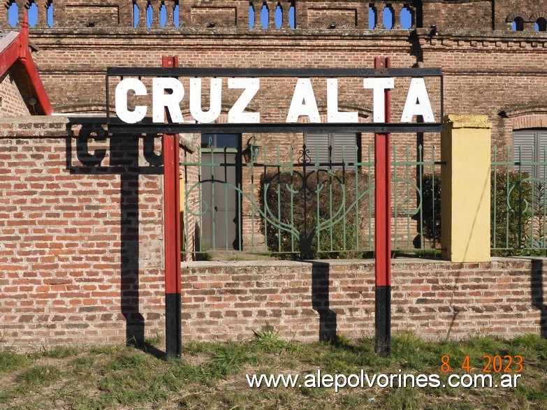 Foto: Estación Cruz Alta - Cruz Alta (Córdoba), Argentina