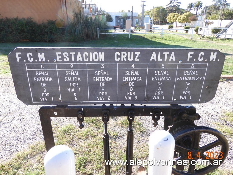 Foto: Estación Cruz Alta - Cruz Alta (Córdoba), Argentina