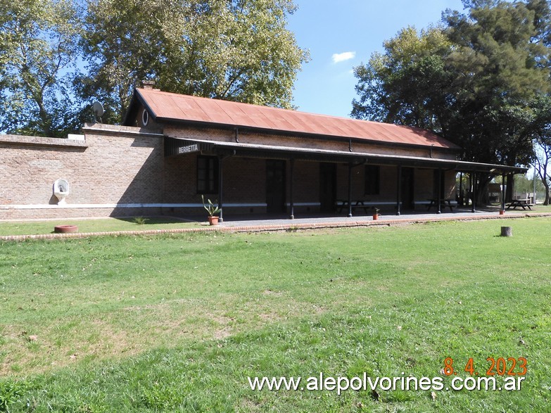 Foto: Estación Berretta - Berretta (Santa Fe), Argentina