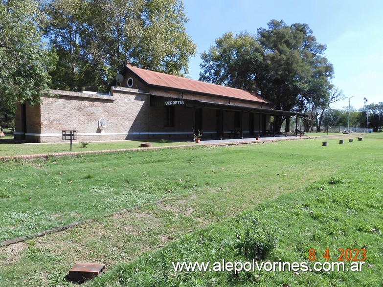 Foto: Estación Berretta - Berretta (Santa Fe), Argentina
