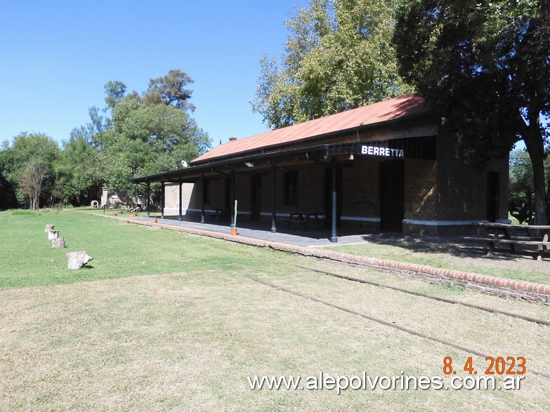 Foto: Estación Berretta - Berretta (Santa Fe), Argentina