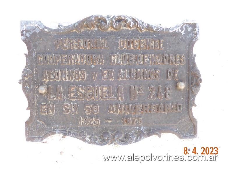 Foto: Berretta - Escuela N°248 Felipe Correa - Berretta (Santa Fe), Argentina