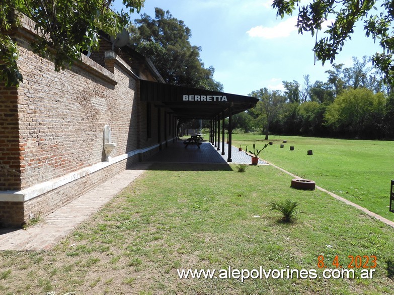 Foto: Estación Berretta - Berretta (Santa Fe), Argentina