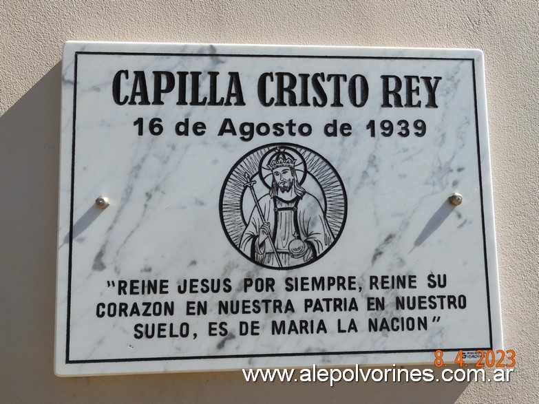 Foto: Casilda - Capilla Cristo Rey - Casilda (Santa Fe), Argentina