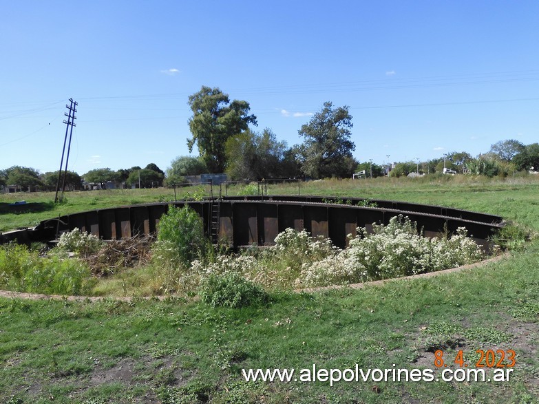Foto: Estación Casilda - Mesa Giratoria - Casilda (Santa Fe), Argentina