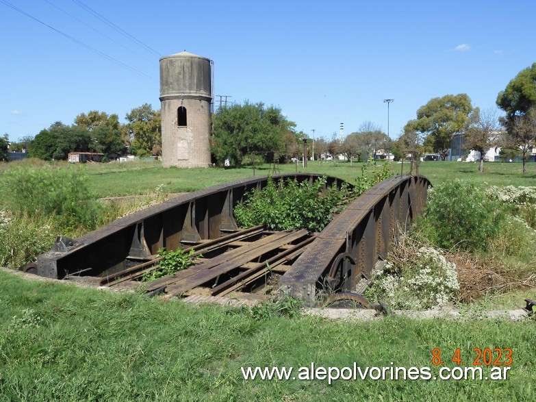 Foto: Estación Casilda - Mesa Giratoria - Casilda (Santa Fe), Argentina
