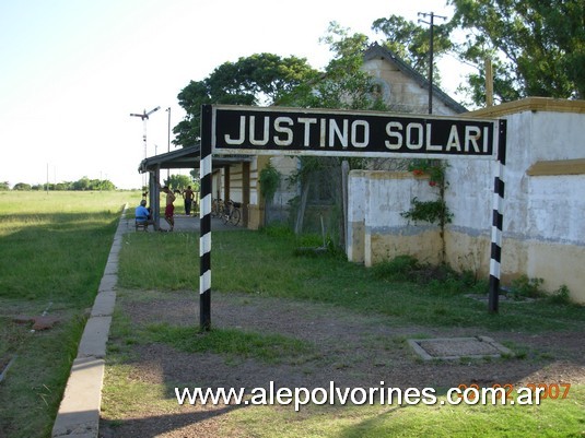 Foto: Estación Justino Solari - Mariano Loza (Corrientes), Argentina