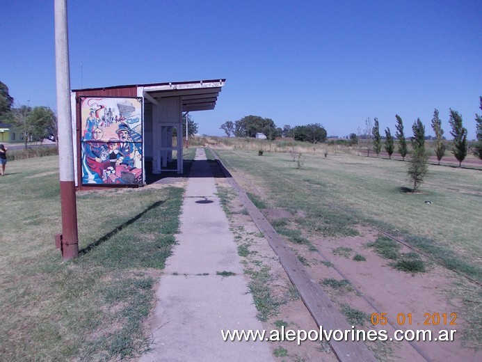 Foto: Apeadero Km 322 FCO - Coronel Martínez de Hoz (Buenos Aires), Argentina