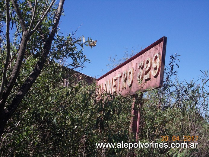 Foto: Estación Km 329 FC del Este - La Criolla (Entre Ríos), Argentina