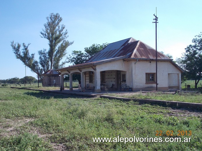 Foto: Estación Km 421 FCCNA Ramal C6 - Villa Minetti (Santa Fe), Argentina
