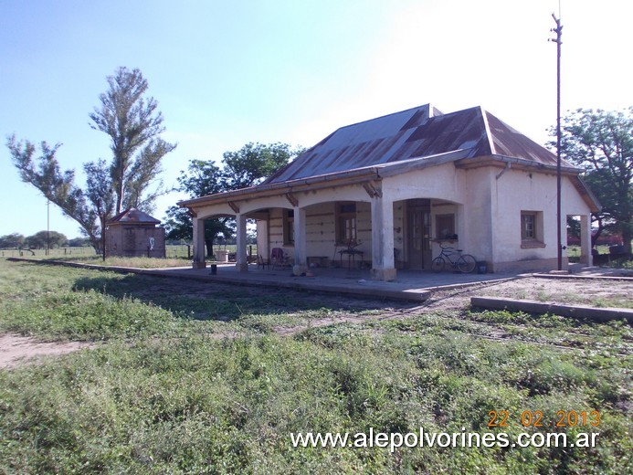 Foto: Estación Km 421 FCCNA Ramal C6 - Villa Minetti (Santa Fe), Argentina