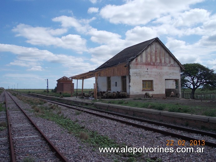 Foto: Estación Km 468 FCCNA - Gregoria Pérez de Denis (Santa Fe), Argentina
