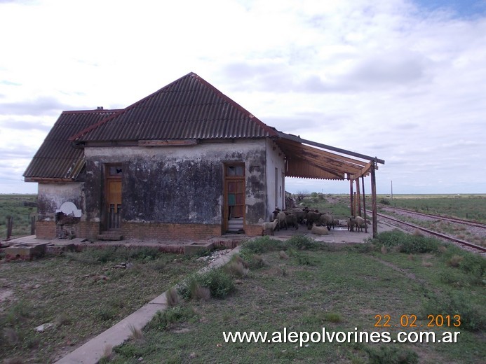 Foto: Estación Km 468 FCCNA - Gregoria Pérez de Denis (Santa Fe), Argentina