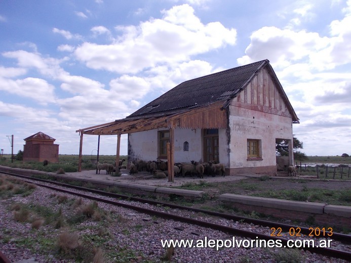 Foto: Estación Km 468 FCCNA - Gregoria Pérez de Denis (Santa Fe), Argentina