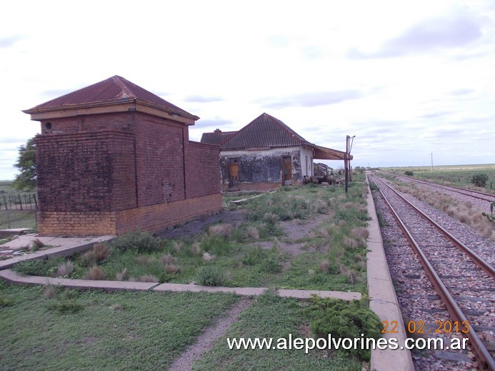 Foto: Estación Km 468 FCCNA - Gregoria Pérez de Denis (Santa Fe), Argentina