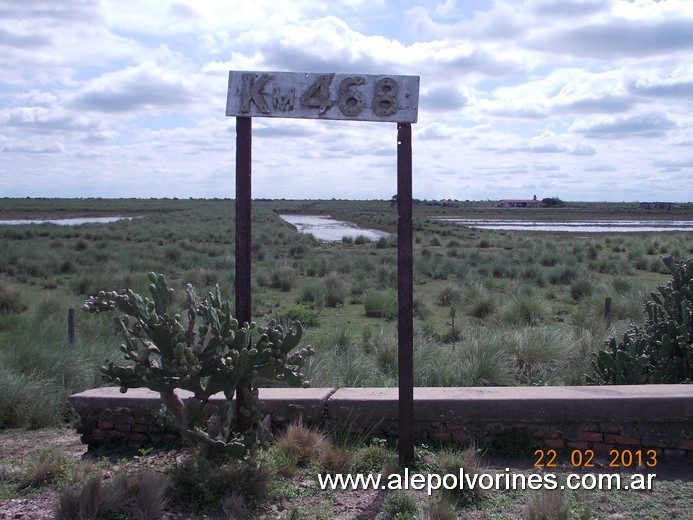 Foto: Estación Km 468 FCCNA - Gregoria Pérez de Denis (Santa Fe), Argentina