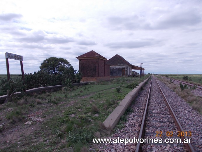 Foto: Estación Km 468 FCCNA - Gregoria Pérez de Denis (Santa Fe), Argentina