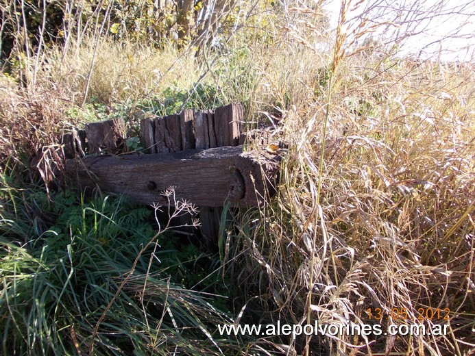 Foto: Desvio de Cruce 71,600 Km FCS - Cañuelas (Buenos Aires), Argentina