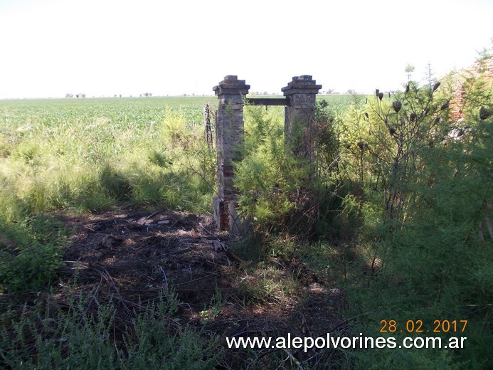 Foto: Estación Km 85 FCSF - Angelica (Santa Fe), Argentina