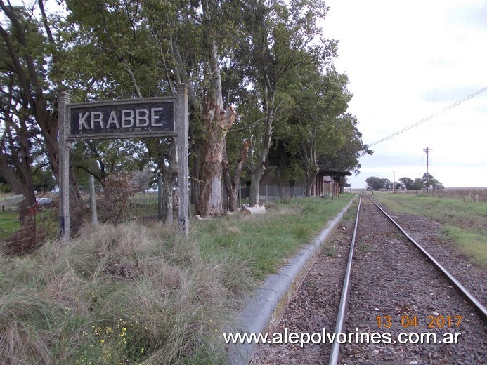 Foto: Estación Krabbé - Coronel Pringles (Buenos Aires), Argentina