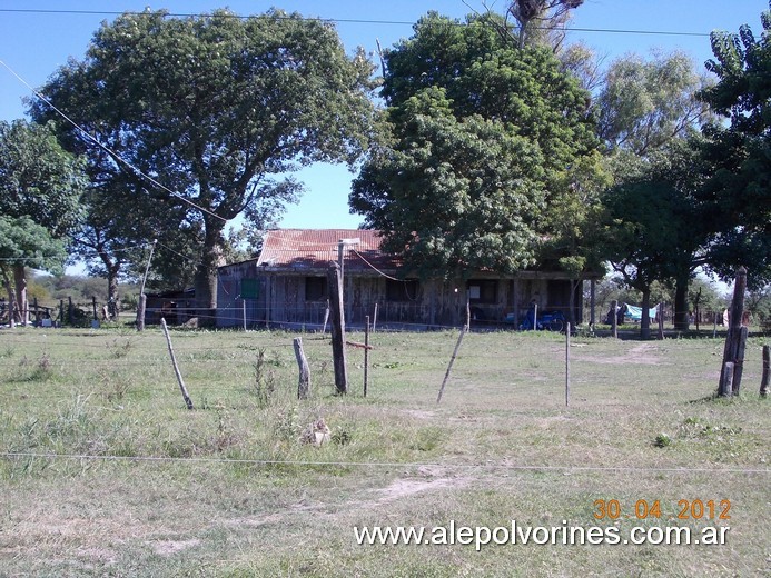 Foto: Estación Desvío Km 213 FCSF - Calchaqui (Santa Fe), Argentina