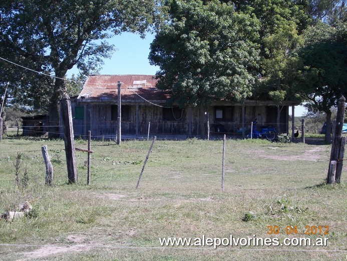 Foto: Estación Desvío Km 213 FCSF - Calchaqui (Santa Fe), Argentina
