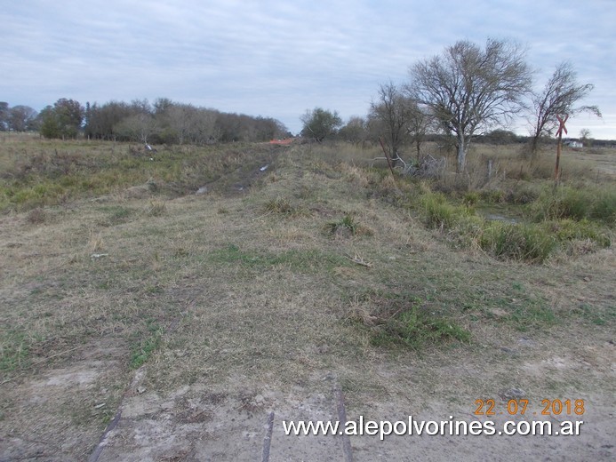 Foto: Estación Desvío Km 213 FCSF - Calchaqui (Santa Fe), Argentina