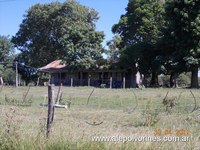 Foto: Estación Desvío Km 213 FCSF - Calchaqui (Santa Fe), Argentina
