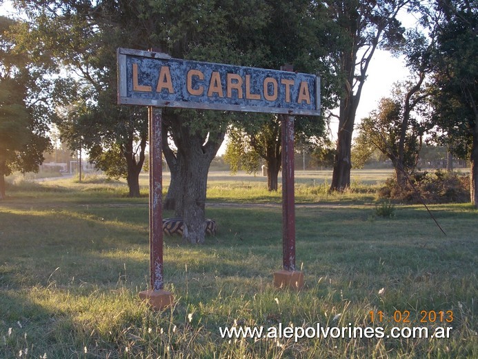 Foto: Estación La Carlota FCVMR - La Carlota (Córdoba), Argentina