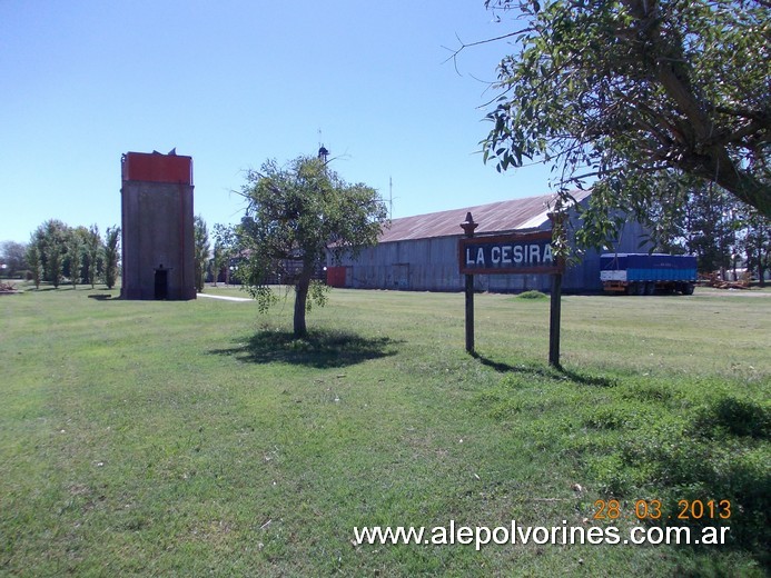 Foto: Estación La Cesira - La Cesira (Córdoba), Argentina