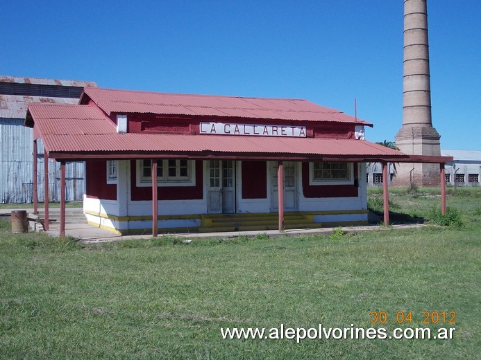 Foto: Estación La Gallareta - La Gallareta (Santa Fe), Argentina