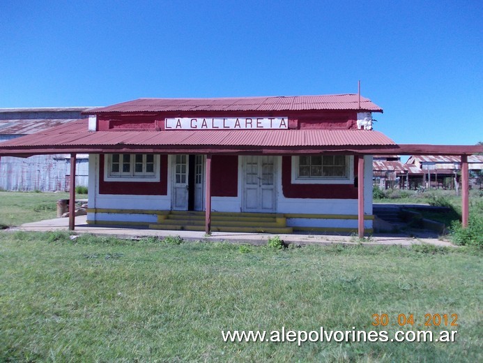 Foto: Estación La Gallareta - La Gallareta (Santa Fe), Argentina
