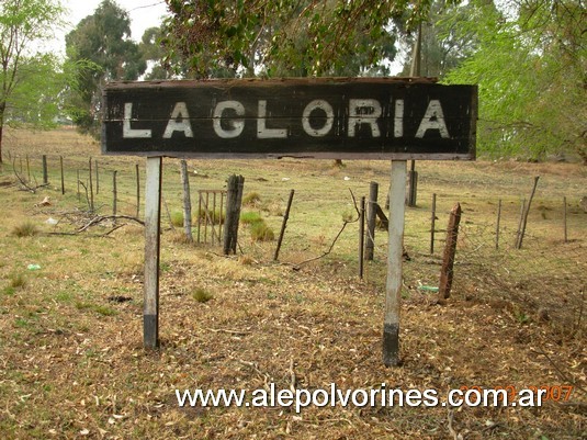 Foto: Estación La Gloria - La Gloria (La Pampa), Argentina
