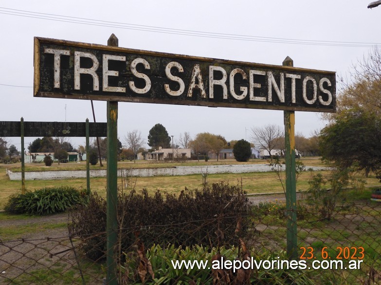 Foto: Estación Tres Sargentos - Tres Sargentos (Buenos Aires), Argentina