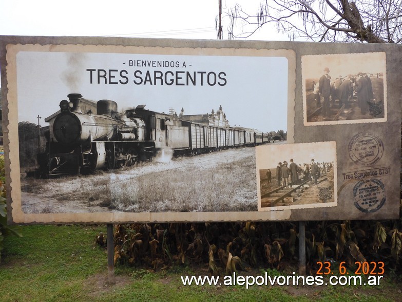 Foto: Estación Tres Sargentos - Tres Sargentos (Buenos Aires), Argentina