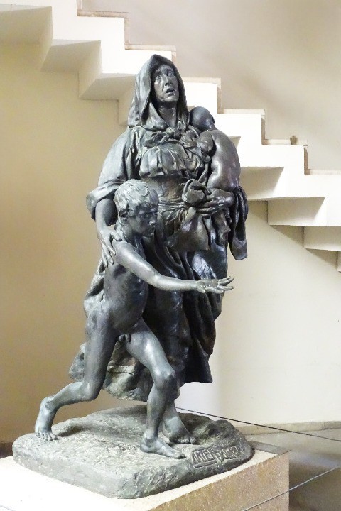 Foto: Escultura en bronce familia - Valencia (València), España