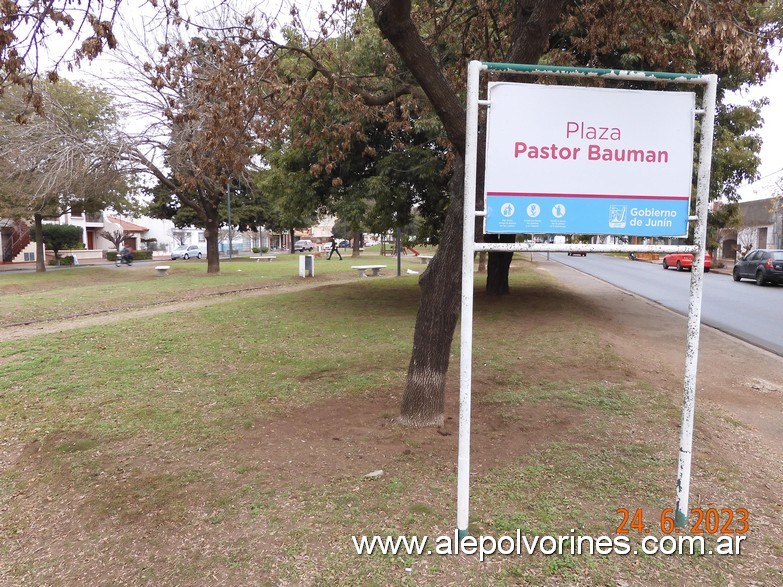 Foto: Junín - Plaza Pastor Bauman - Junin (Buenos Aires), Argentina