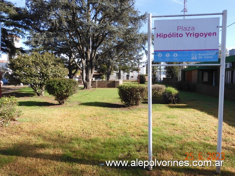 Foto: Agustín Roca - Plaza Hipólito Yrigoyen - Agustín Roca (Buenos Aires), Argentina