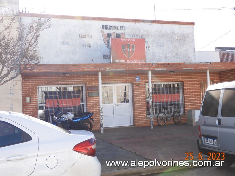 Foto: Agustín Roca - Origone Football Club - Agustín Roca (Buenos Aires), Argentina