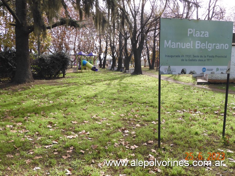 Foto: Rafael Obligado - Plaza Manuel Belgrano - Rafael Obligado (Buenos Aires), Argentina
