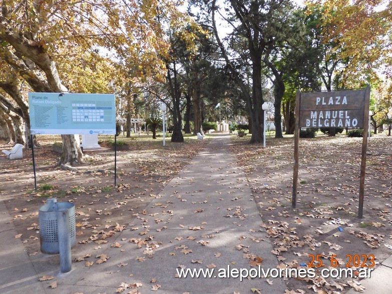 Foto: Rafael Obligado - Plaza Manuel Belgrano - Rafael Obligado (Buenos Aires), Argentina