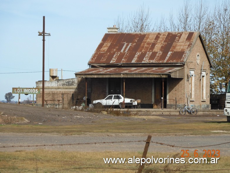 Foto: Estación Los Indios - Los Indios (Buenos Aires), Argentina