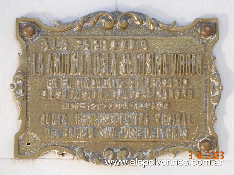 Foto: Flores CABA - Iglesia de la Asunción - Flores (Buenos Aires), Argentina