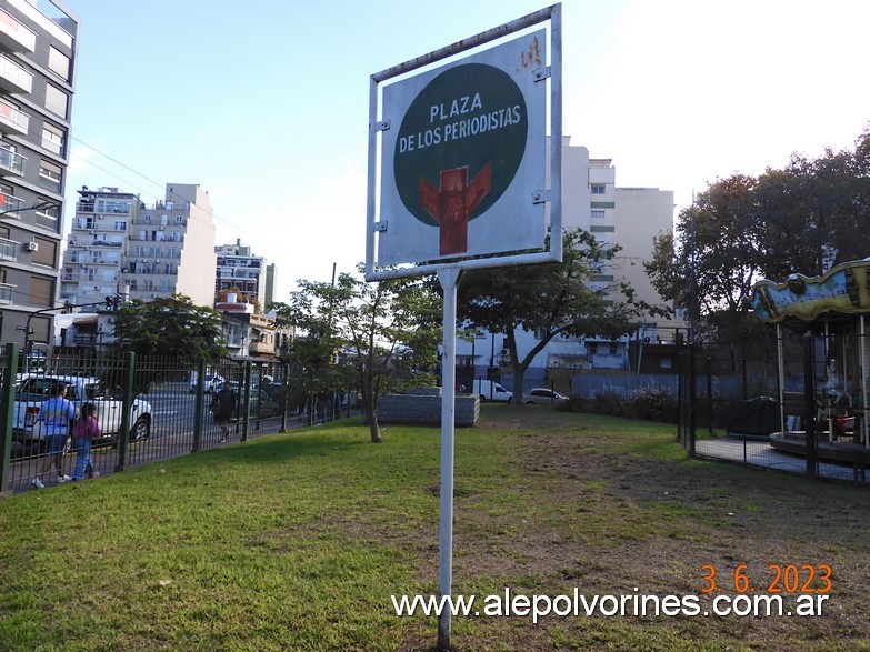 Foto: Flores CABA - Plaza de los Periodistas - Flores (Buenos Aires), Argentina