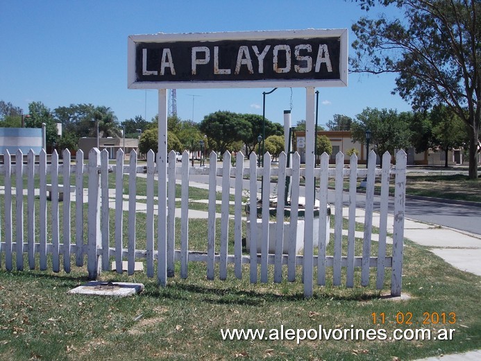 Foto: Estación La Playosa - La Playosa (Córdoba), Argentina