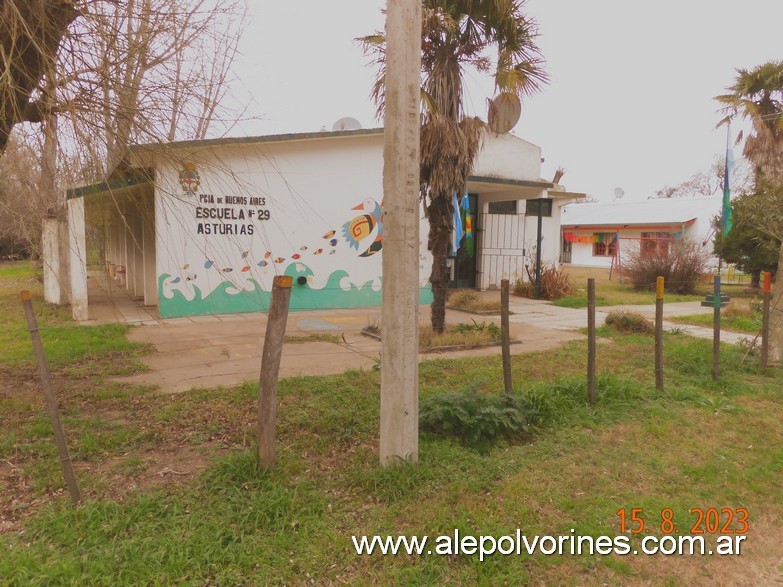 Foto: Estación Asturias - Escuela Primaria - Asturias (Buenos Aires), Argentina