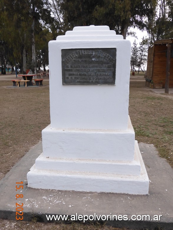 Foto: Guamini - Placa Marcelino Freire - Guamini (Buenos Aires), Argentina